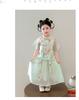 Girls' Chinese-Chic Summer Suit
