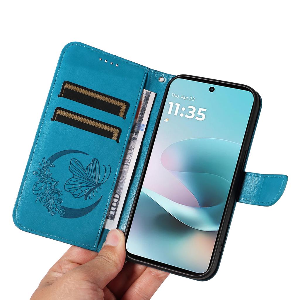 For Motorola Moto G100 5G (2025)/Motorola Moto G57 Power 5G/Motorola Moto G67 Power 5G Case Butterfly Pattern PU Leather Folio Flip Phone Cover