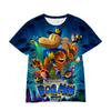 Personalisiertes, hübsches Cartoon-T-Shirt Anime-Kinder-T-Shirt 3D-Digitaldruck Herren-Kurzarm-Sommer-T-Shirt Top