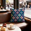 Artistic Background Patterns Cushion Cover Set of  Decorative Short Plush Pillow Covers for Sofa Soft  Cushion Case x cm