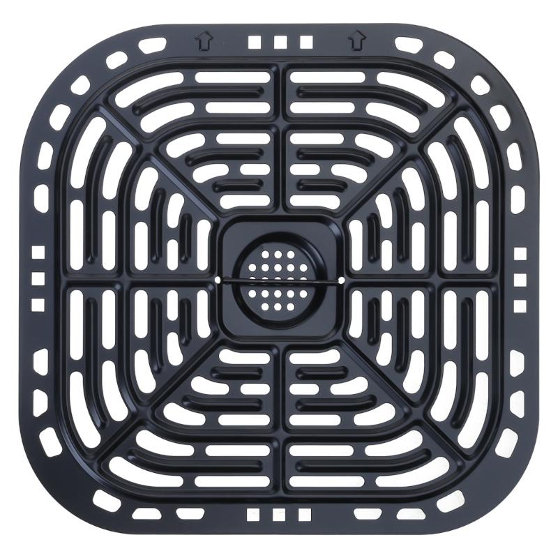 2 Pack Air Fryers Crisper Plate Air Fryer Grill Plate Non-Stick Fry Coating Pan