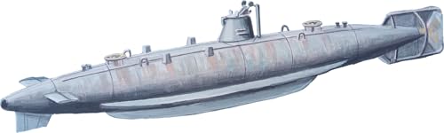 

Micromill 1/144 Итальянская подводная лодка Delfino 1890 Пластиковая модель MKR144-037 (Подводная лодка)
