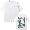 Rapper Frank Ocean Graphic TShirt Hip Hop Blonde Album TShirt Fashion Loose Pure Cotton TShirt Women And Unisex Tshirt