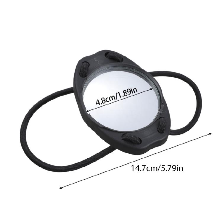 Portables Diving Mirror Corrosions Resistant Mirror Snorkeling Equipment for Various Diving Enthusiasts