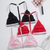 Sexy Backless Women Bras Party Underwear Fashion Female Lingerie Breathable Camisole Removable Bra Front Button Women's Lingerie