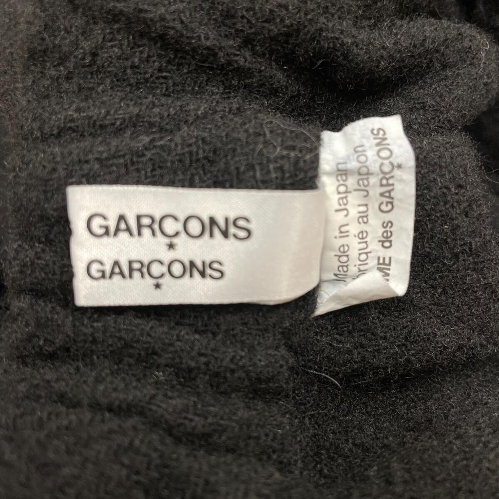 COMMEdesGARCONS Comme Comme Black AD2024 RN-S003 Wool Felted Skirt skirt XS blackUsed