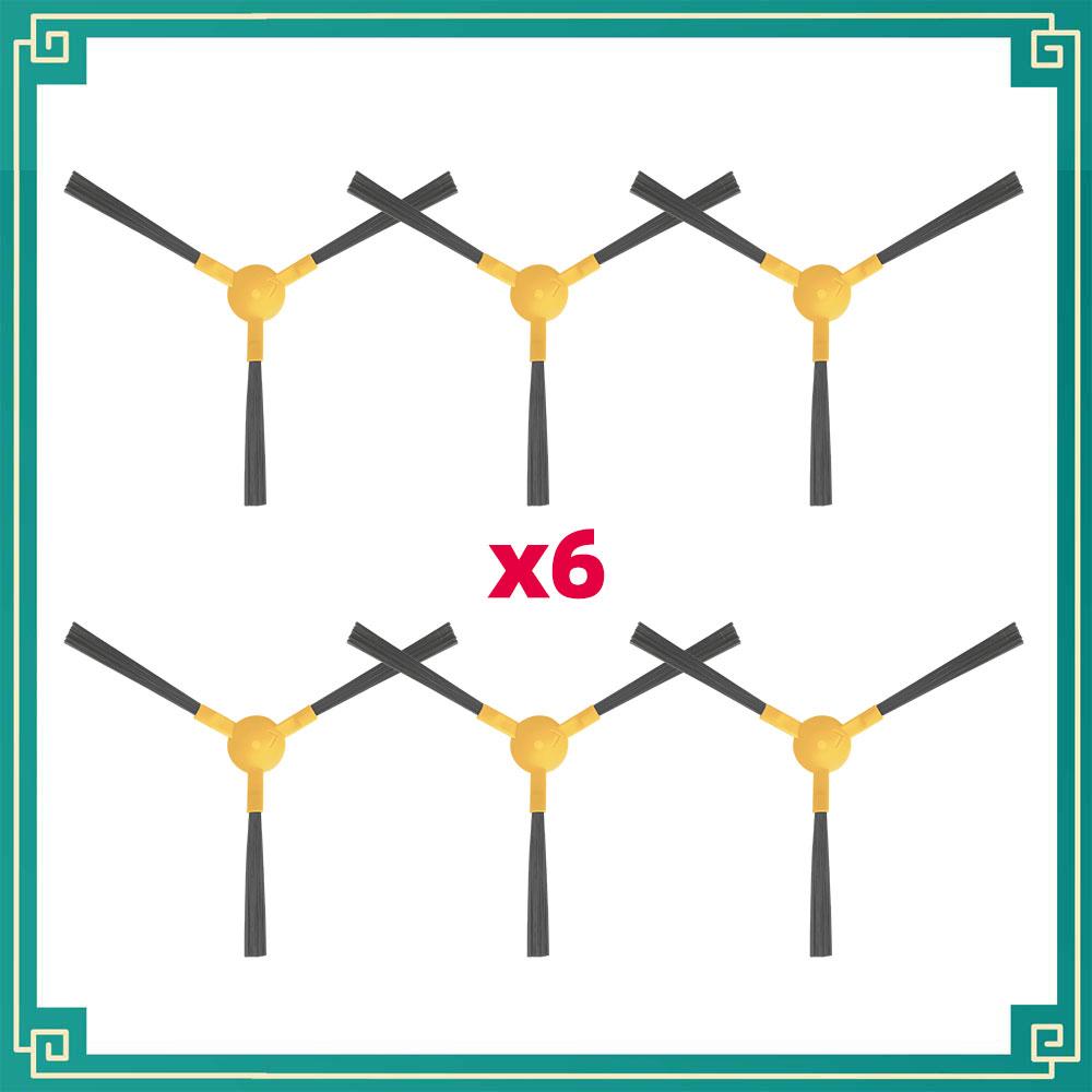 Подходит для ( Neatsvor X500 X520 X600 X600 Pro S600 / Tesvor X500 X500 Pro T8 M1 M2 S6 ) Фильтр Запчасти Основная Боковая Щетка Швабра