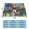 Anime Breathable Super Warm Soft Blanket for Bedding Travel Blanket Flannel