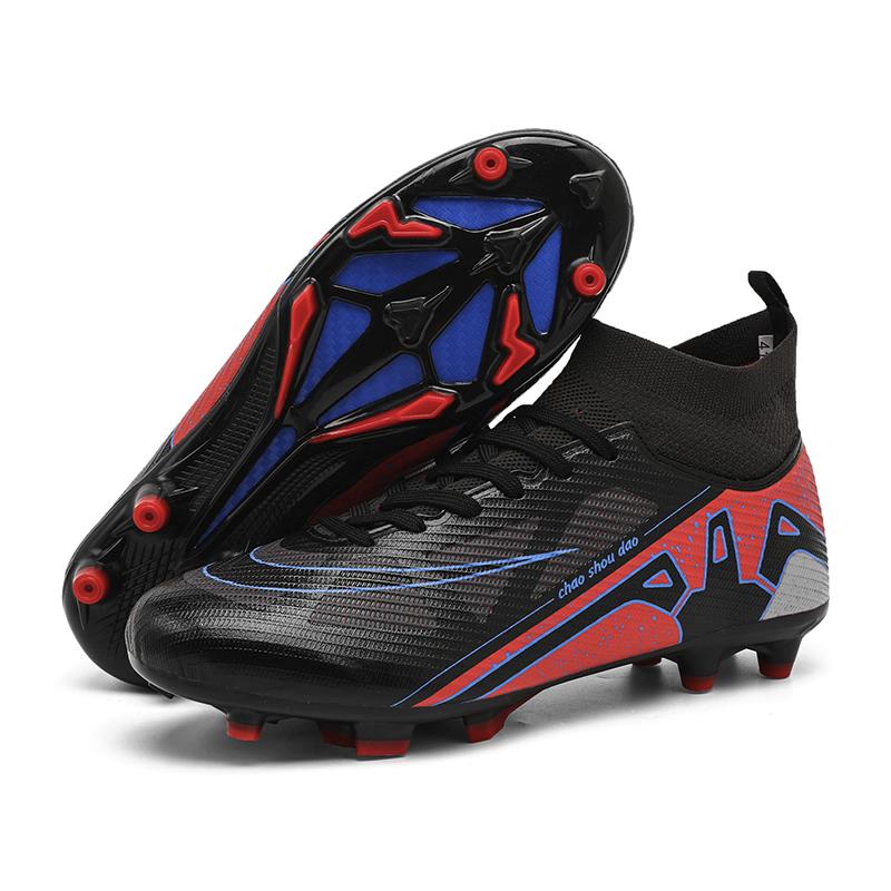New Men Women Professional Football Boots Cleats Grass Training Match Sport Soccer Shoes FG/TF Ultra-light Non-slip Unisex
