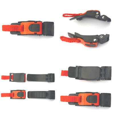1x ATV Bike Helmet Clip Chin Strap Quick Release Pull Buckle For Suzuki