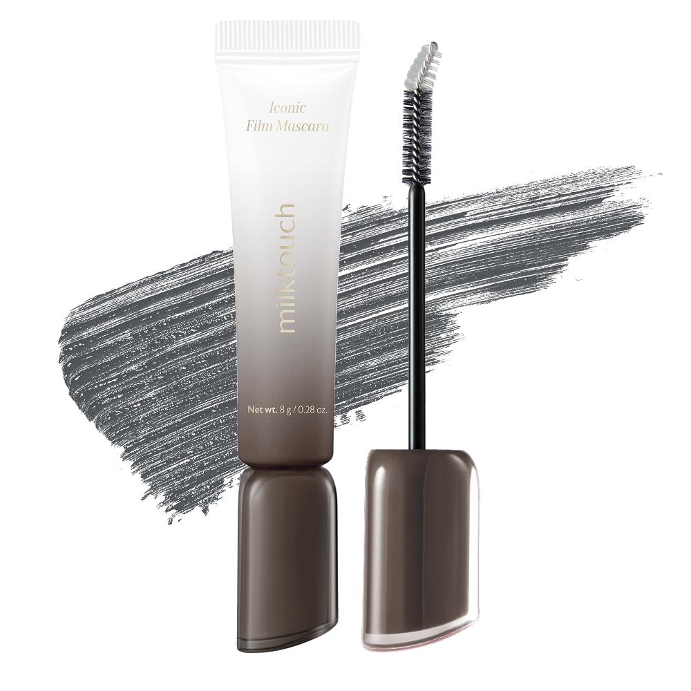 Milk Touch 24-Hour Lasting Powerful Curling Iconic Mascara, 1 pcs, Dark Taupe
