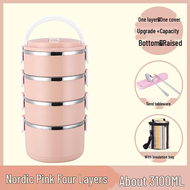 Yihuan Portable Multi-Layer Insulated Lunch Box