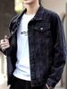 Men's Trendy Korean Style Denim Jacket - Spring/Autumn Casual All-Match for Teenagers & Students