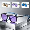 Flexible TR90 Blue Light Blocking Glasses Women Men Vintage Spring Hinge Optical Spectacle Eyeglasses Retro Computer Goggles