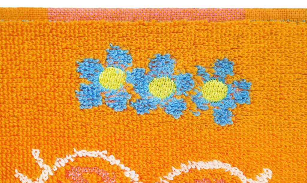 Marushin Barbapapa Ribbed Face Mini Towel 5525002100