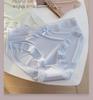 Mid Waist Ice Silk Women's Underwear, Pure Cotton Crotch Lace Seamless Breathable and Comfortable Triangular Shorts for Girls