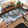 Anime Gaming Mousepad Honkai Star Rail Mouse Pad Locking Edge Mouse Mat Office Large Non-Slip Keyboard Mat Raiden Bosenmori Mei