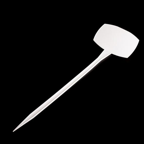 5 Pcs Plant Tags Reusable Plastic T Shape Plant Labels Plant Markers Inserted Cards for Flower Bed Garden Nursery Outdoor Gardening