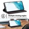 Carbon Fiber Leather Phone Case For Samsung A35 A55 5G A25 A71 A72 A52 A12 A32 A02S A22 A13 A04 A33 A53 A23 A54 A34 A14 A24 A15