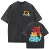 Vintage Washed Bad Bunny Debi Tirar Mas Fotos 2026 Graphic Tshirts Men Women Harajuku Hip Hop Loose ONeck Short Sleeve Tshirt