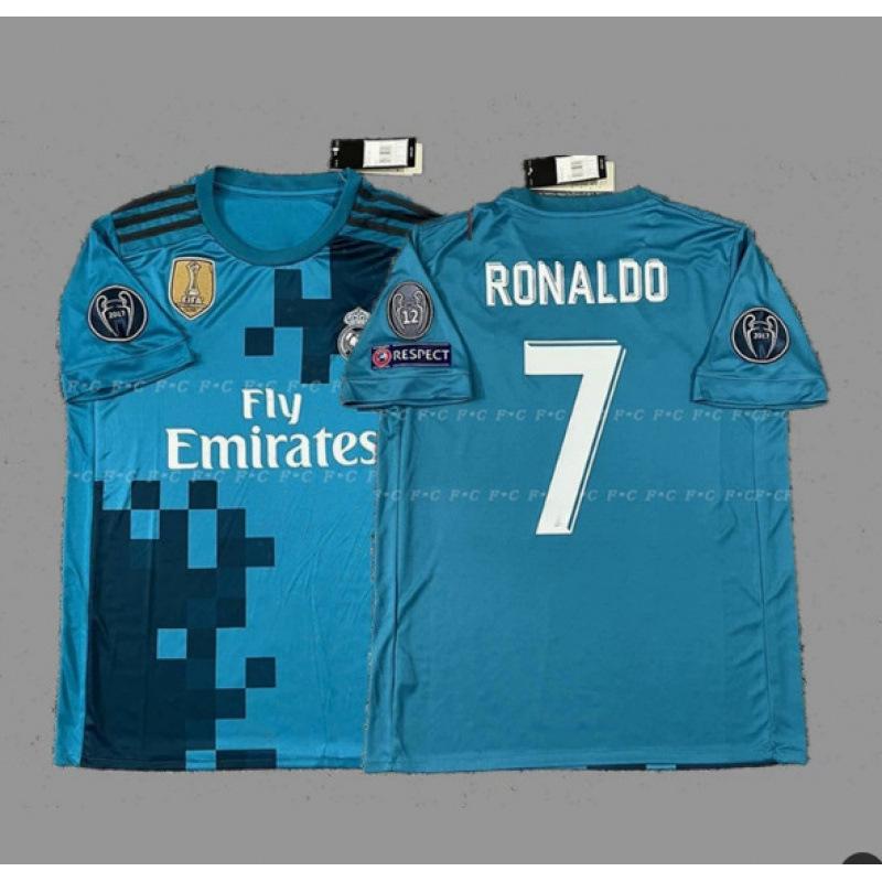 Maglia da calcio vintage Beckham Zidane Messi C Ronaldo maglia classica da campionato