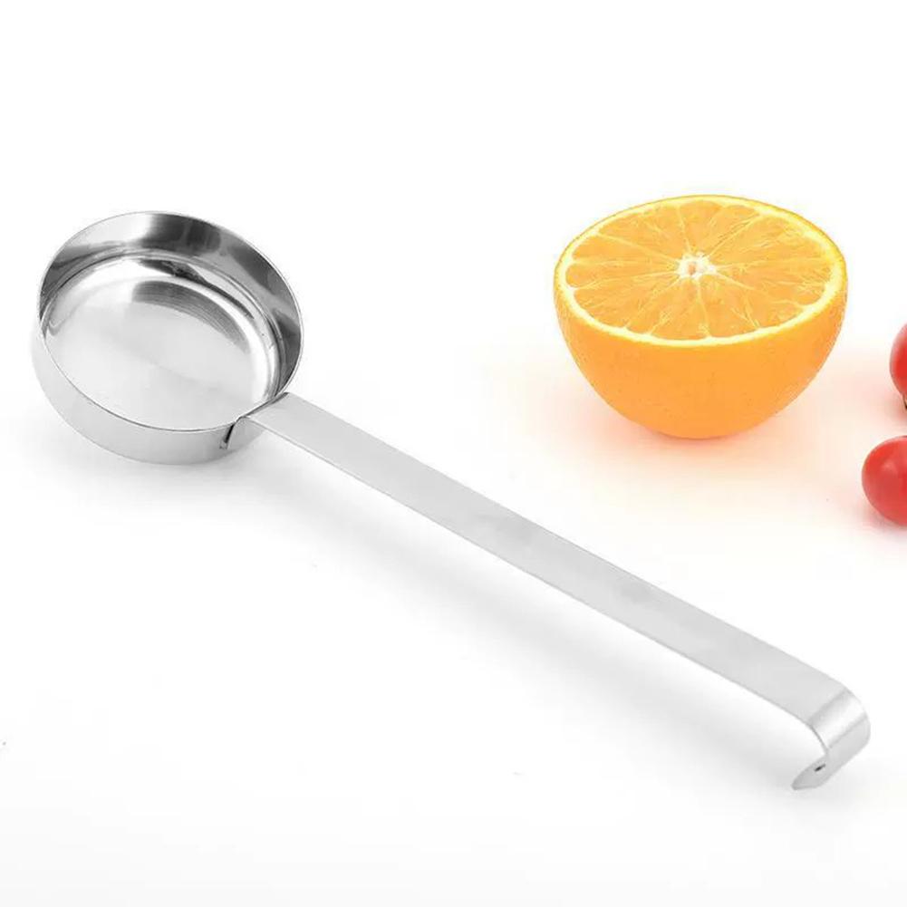 Sauce Spoon for Pizza Sauce, Flat Bottomed Measuring Spoon for Tomato Sauce