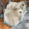 Pet Collar Coat Autumn Winter Lamb Fleece Coat with Thickened Fleece Small Dog Teddy Bear Pet Warmth Puppy Warm Cotton Clothes