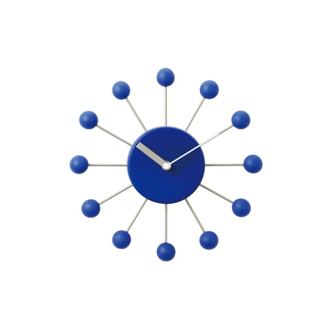 

Interform Wall Clock CL-4506BL Aino Blue Sweep Movement