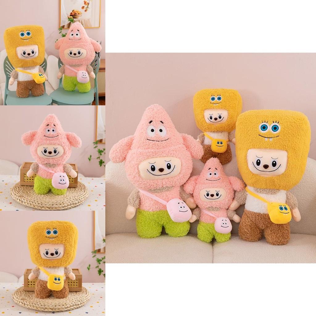 Spongebob Patrick Plush Toy Large Size Cartoon Animal Soft Stuffed Doll For Kids
