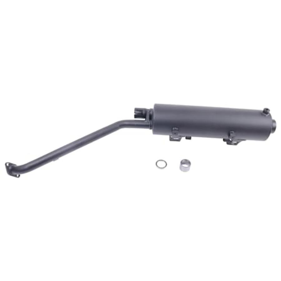 Exhaust Muffler Compatible with Kawasaki Brute Force 750 KVF750A KVF750B KVF750C KVF750D KVF750E KVF750F 4X4 4X4I Carb Injector