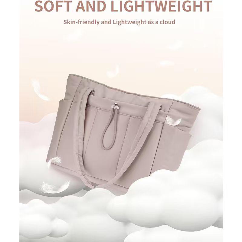 New Quilted Fashion Women's Handbag and Laptop Tote with Zipper