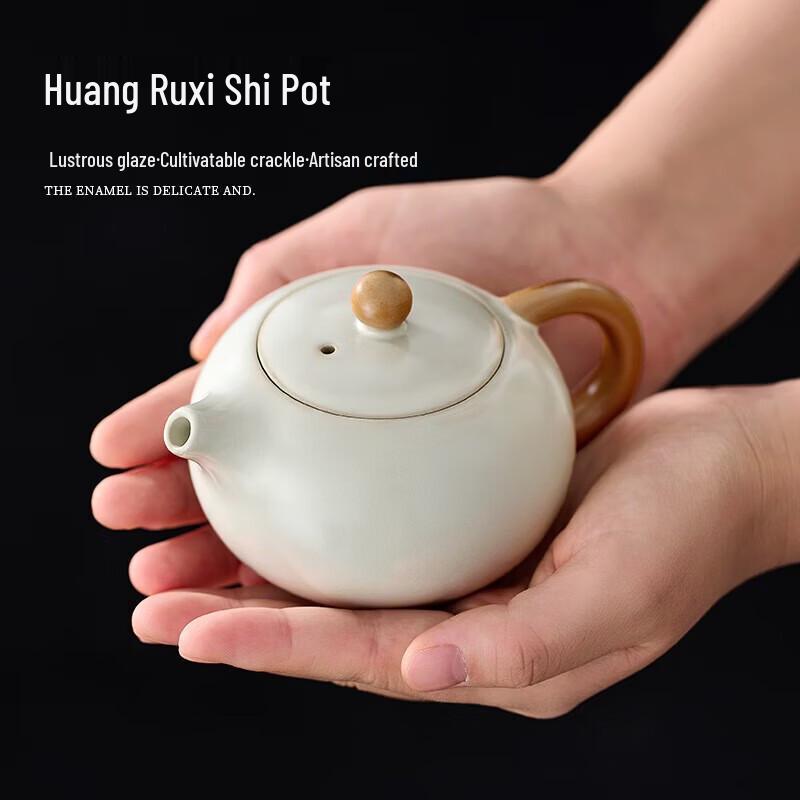 YIHUTEA Handmade Ceramic Xishi Teapot