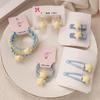 Yellow Star BB Clip - Cute Five-Point Girly Hair Accessory for Students