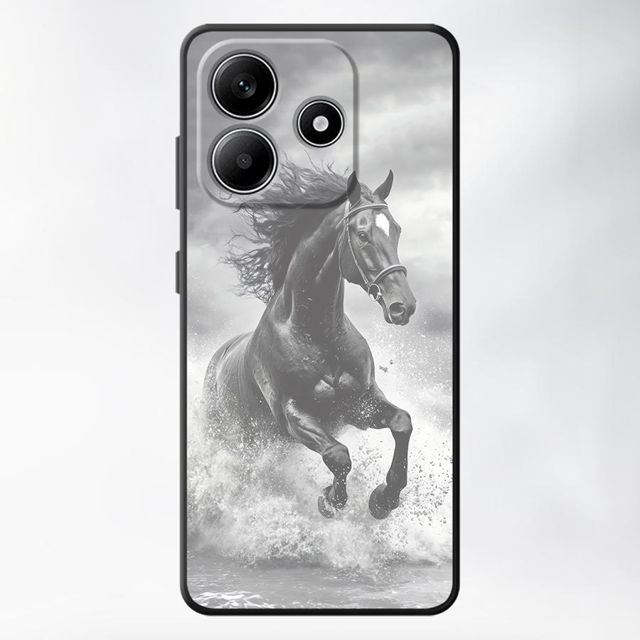 The Horse Phone Cover Case for Xiaomi Redmi Note 14 12C 13C 12S A3 A1 A2 A5 A4 13 Pro Plus 9 8 7 11S 14C K80 K40 10 12 11 Pro