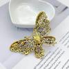 Wykwintne Moda Vintage Luksusowe Kryształowe Broszki Motylki Szpilki Dla Kobiet Płaszcz Biżuteria Akcesoria Prezent