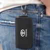 AAAQ1 Leather Car Keychain Bag Zipper Organizer Key Case for Toyota fortuner auris avensis verso Land Cruiser GR Sport Accessories