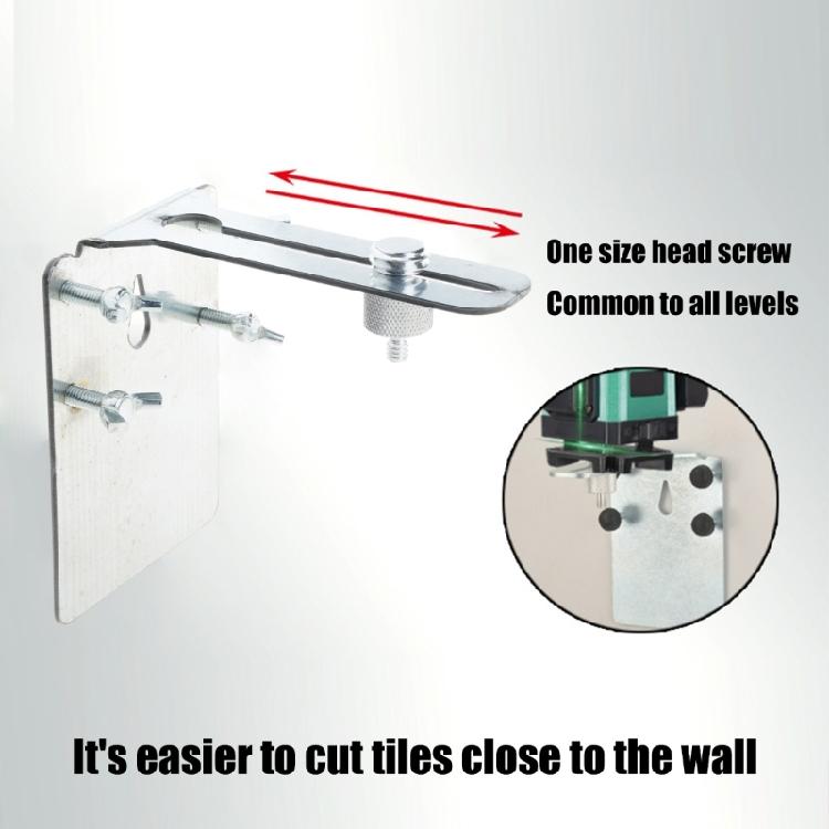 Easy Installation Level Support Wall Mounted Level Bracket Stainless Positioning Rack Multifunctional Level Wall Bracket