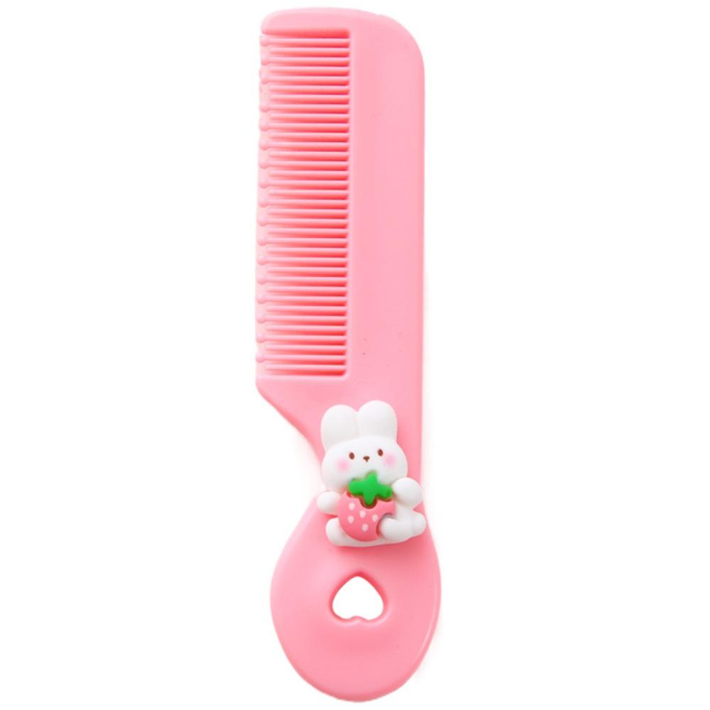 Wear Resistant Cute Student Portable Hair Comb Mini Children Baby Girl Hair Comb