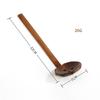 Noodles Soup Spoon Strainer Kitchen Ladles Soup Spoon Wood Serving Spoons Cooking Utensils with Long Straight Handle