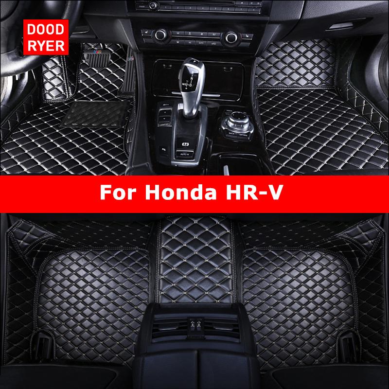 DOODRYER Custom Car Floor Mats For Honda HR-V HRV Auto Carpets Foot Coche Accessorie