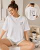 Stylish And Fun Print Koreanstyle Unisex Tshirt Harajukustyle Shortsleeve Tshirt Casual Summer Y2kstyle Puppy Print Tshirt