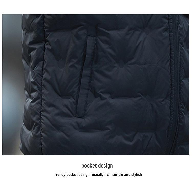 90% Down Men's Versatile Stand Collar Lightweight Jacket - 2025 Autumn/Winter Collection