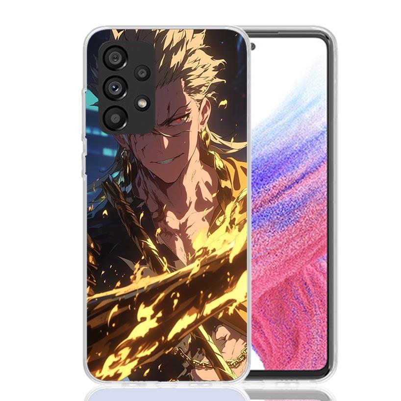 Fate Zero Stay Night Gilgamesh Phone Case For Samsung Galaxy A17 A16 A14 A15 A13 A57 A56 A54 A55 A53 A37 A36 A34 A35 A33 A26 A24