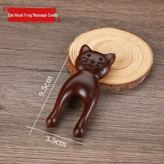 

Портативная расческа для массажа головы и лица из сандалового дерева