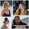 290Pcs Gold Silver Dreadlock Jewelry Hollow Out Metal Hair Rings Charms Hair Braiding Rings  Unisex