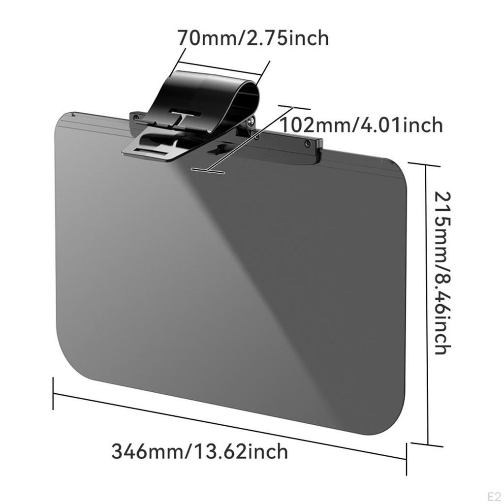 Car Anti Glare Sun Visor Extension Universal Sunshade Automobile Repairing Accessory Adjustable for