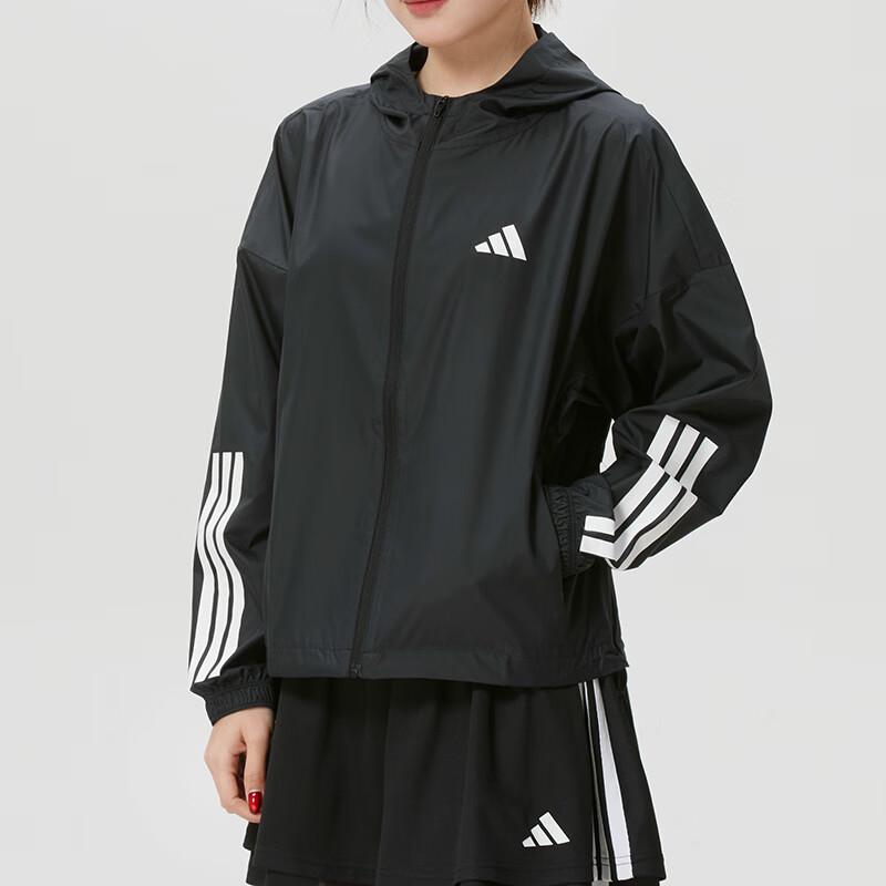 Adidas Women's Woven Hooded Jacket JX1872