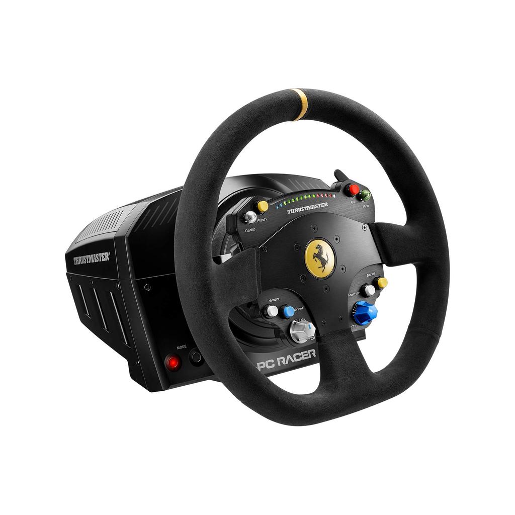 Officially Licensed Ferrari Thrustmaster TS PC RACER Ferrari 488 Challenge Edition PC Steering Wheel Controller for Racing Games with Force Feedback