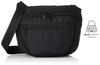 Whole Person Square Body Black Bag, Water-Repellent Nylon,