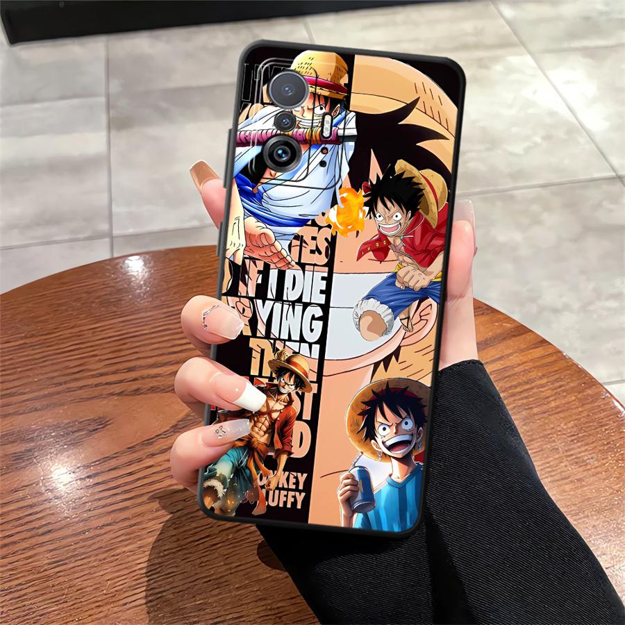 Case for Xiaomi Mi CC9Pro 10T 13 9T 11T 14 Pro 9 10 11 13 Lite Phone Cover Anime Luffy Zoro